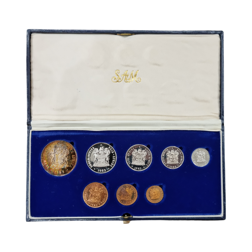 1983 South Africa Proof Set - in Original Box