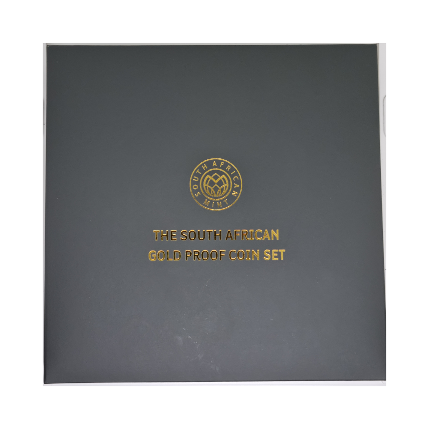 2024 South Africa Gold Proof Set with Original 4th Decimal Book - Image 2