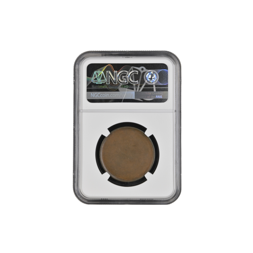 (1900) South Africa Kaal Penny with Rim - Image 2