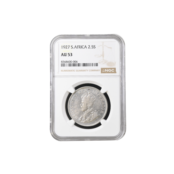 1927 South Africa 2.5S AU 53