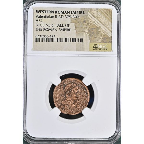 Western Roman Empire: Valentinian II, AD 375-392 AE2 NGC Ancients