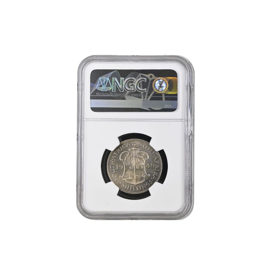 1948 South Africa 2 Shilling (PF 65) - Image 2