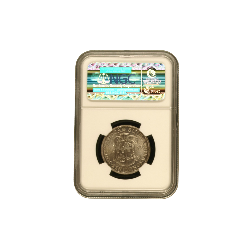 1932 South Africa 2 Shilling (MS 64) - Image 2