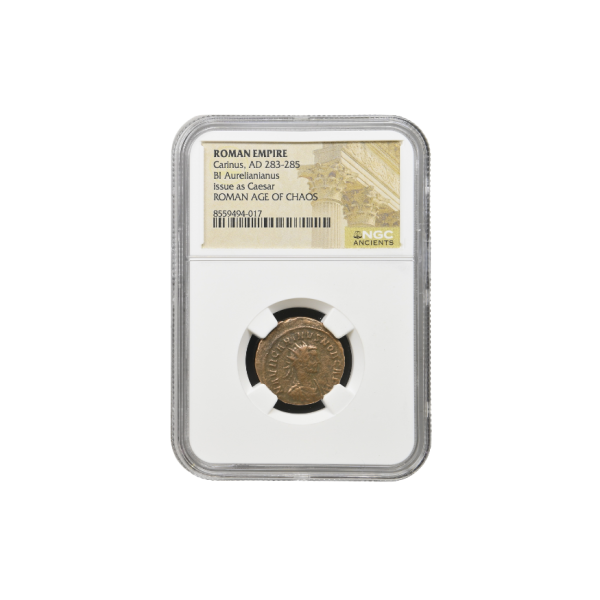 Roman Empire Carinus, AD 283-285 BI Aurellanianus Issue as Caesar (Roman Age of Chaos)