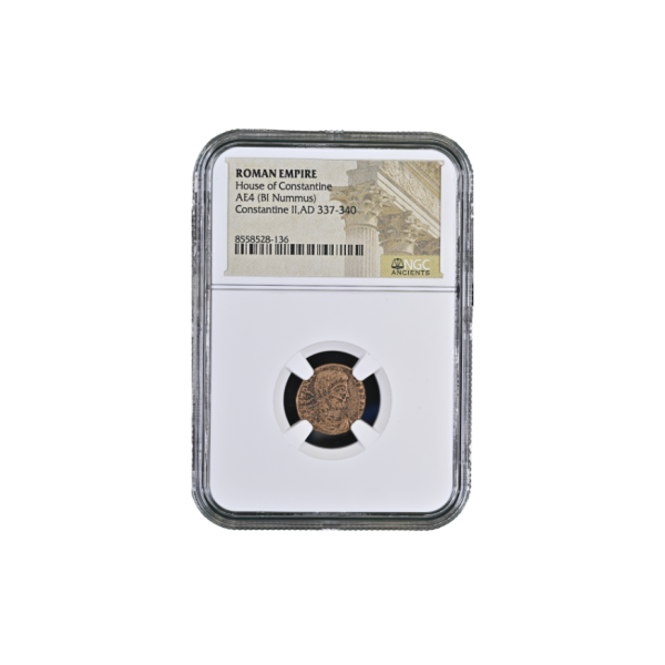 Roman Empire (House of Constantine) AE4 (BI Nummus) Constantine II, AD 337-340