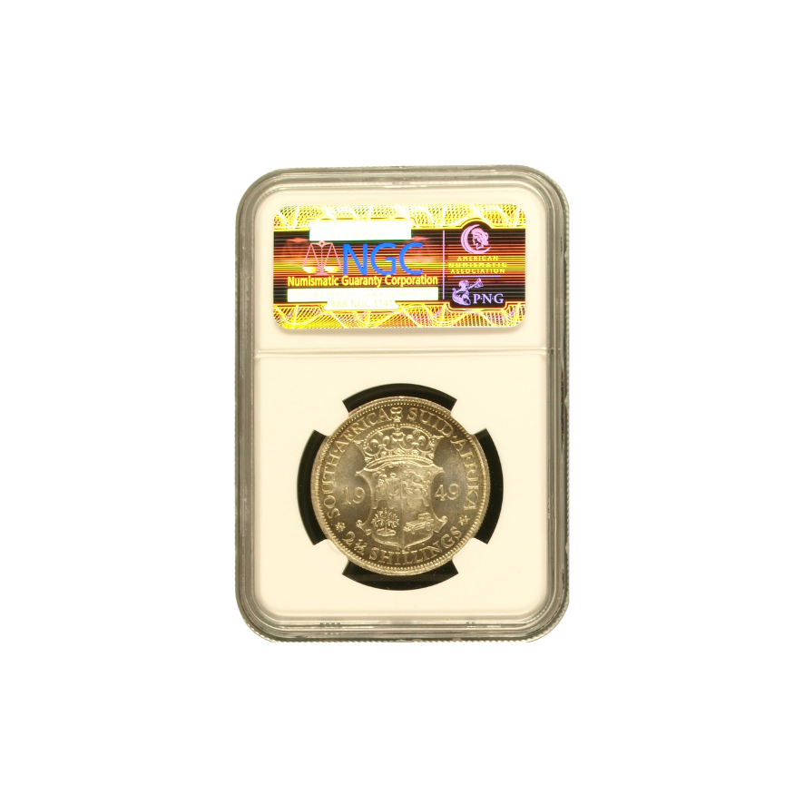 1949 South Africa 2.5 Shilling (MS 64) - Image 2