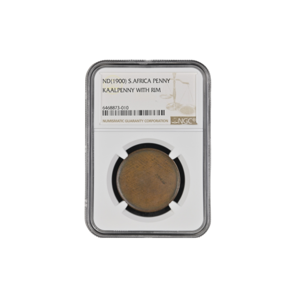 ND(1900) South Africa Penny Kaalpenny with Rim