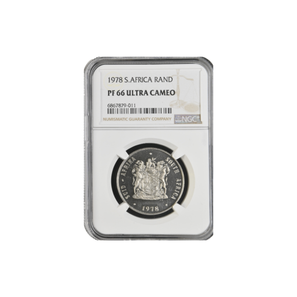 1978 South Africa Nickel R1 (PF 66 Ultra Cameo)