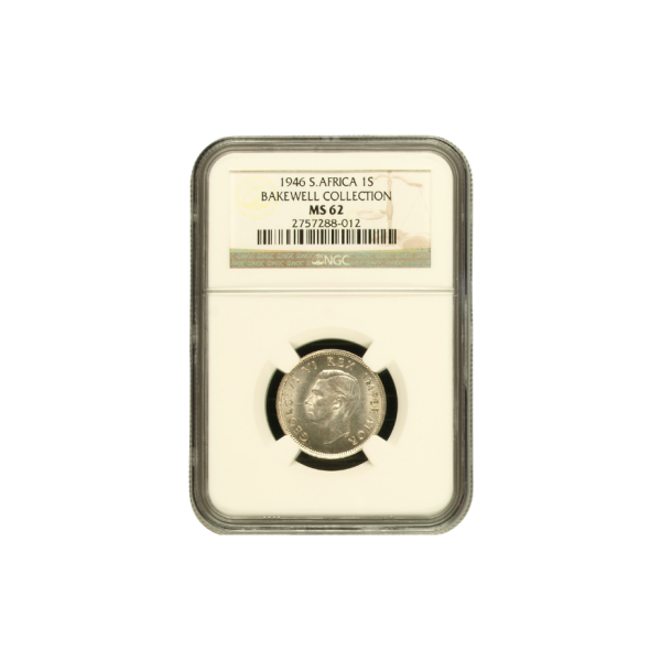 1946 South Africa 1 Shilling (MS 62)