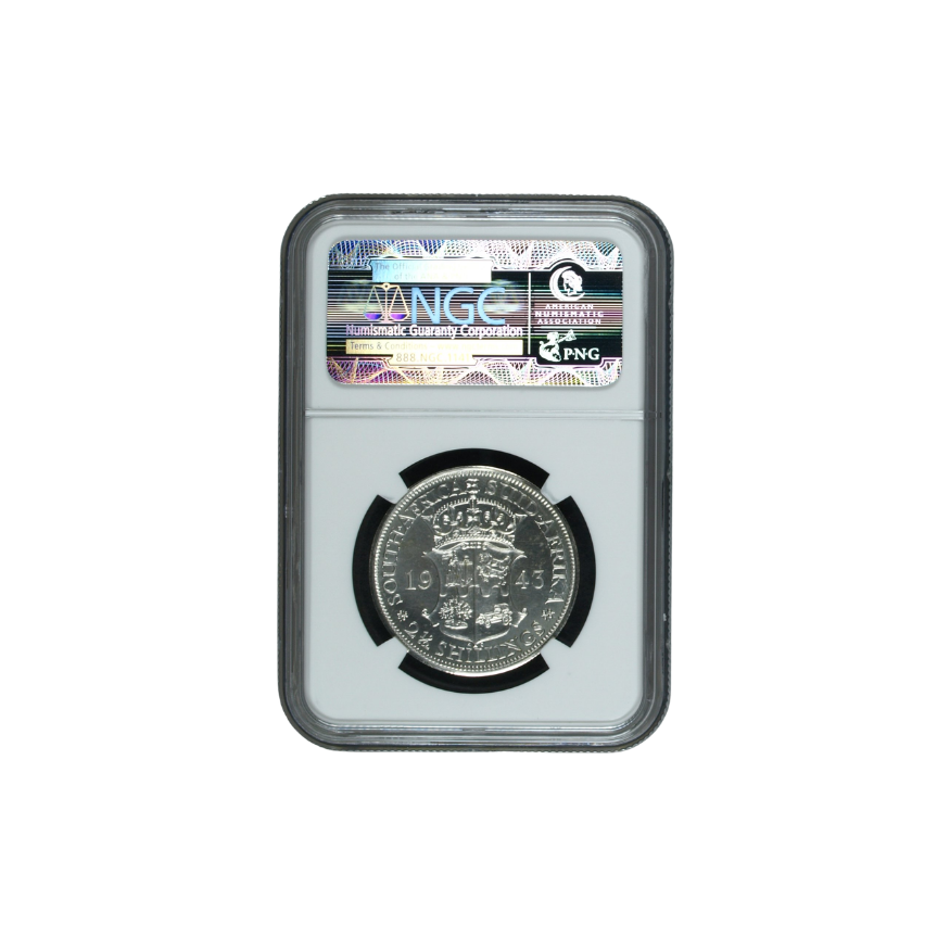 1943 South Africa 2.5 Shilling (PF 64) - Image 2