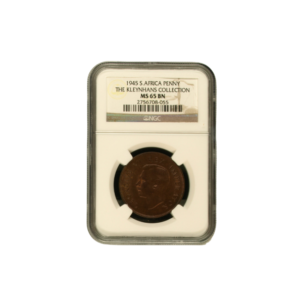 1945 South Africa Penny (MS 65 BN) - Top Pop