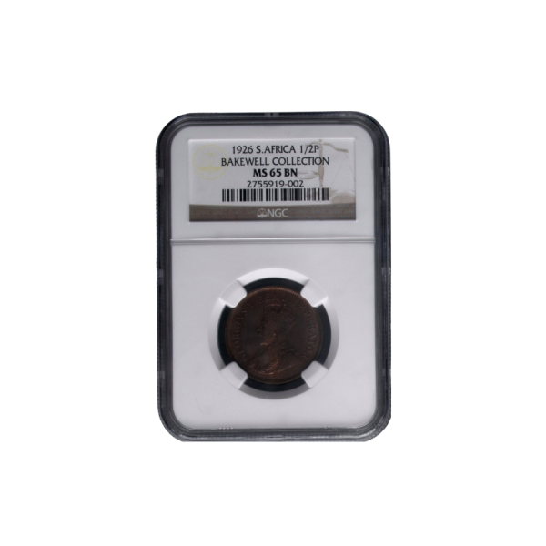 1926 South Africa 1/2 Penny (MS 65 BN)