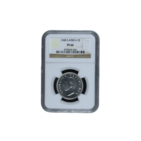 1948 South Africa Full Proof Coin Set – NGC Graded (PF 65 - PF 66) - Image 5