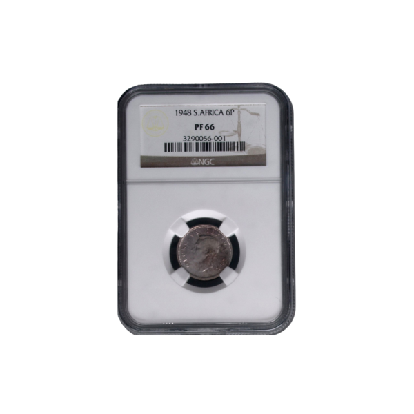 1948 South Africa Full Proof Coin Set – NGC Graded (PF 65 - PF 66) - Image 7