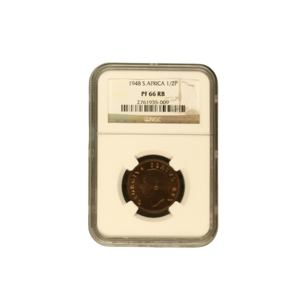 1948 South Africa Full Proof Coin Set – NGC Graded (PF 65 - PF 66) - Image 10
