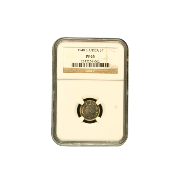1948 South Africa Full Proof Coin Set – NGC Graded (PF 65 - PF 66) - Image 8