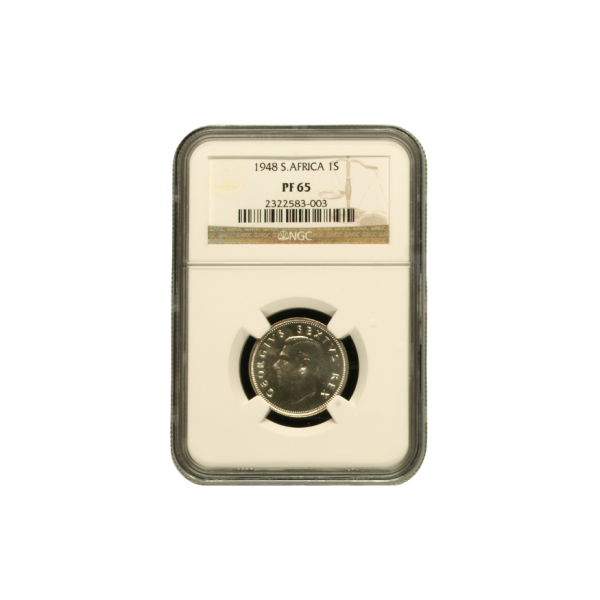 1948 South Africa Full Proof Coin Set – NGC Graded (PF 65 - PF 66) - Image 6