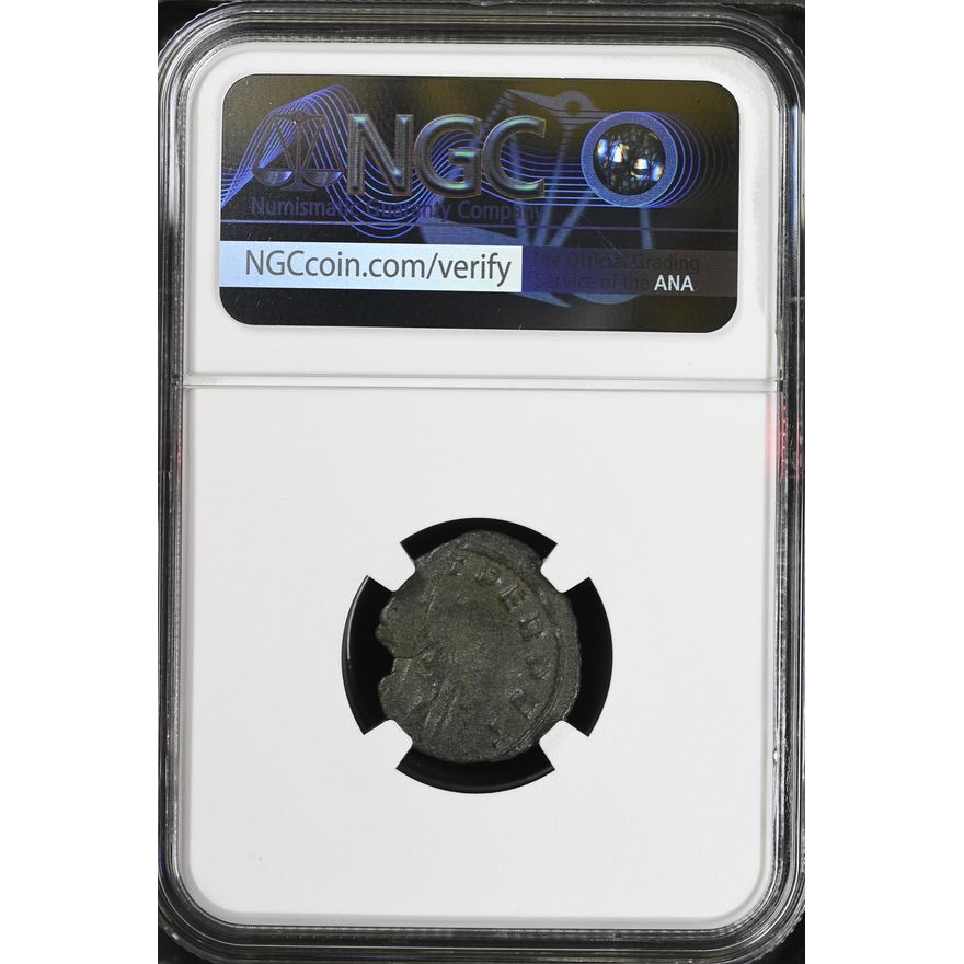 Roman Empire: Gallienus, AD 253-268 BI Double-Denarius NGC Ancients - Image 2