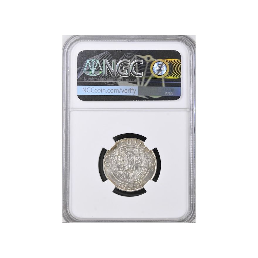 1893 Great Britain 1 Shilling AU 58 NGC - Image 2