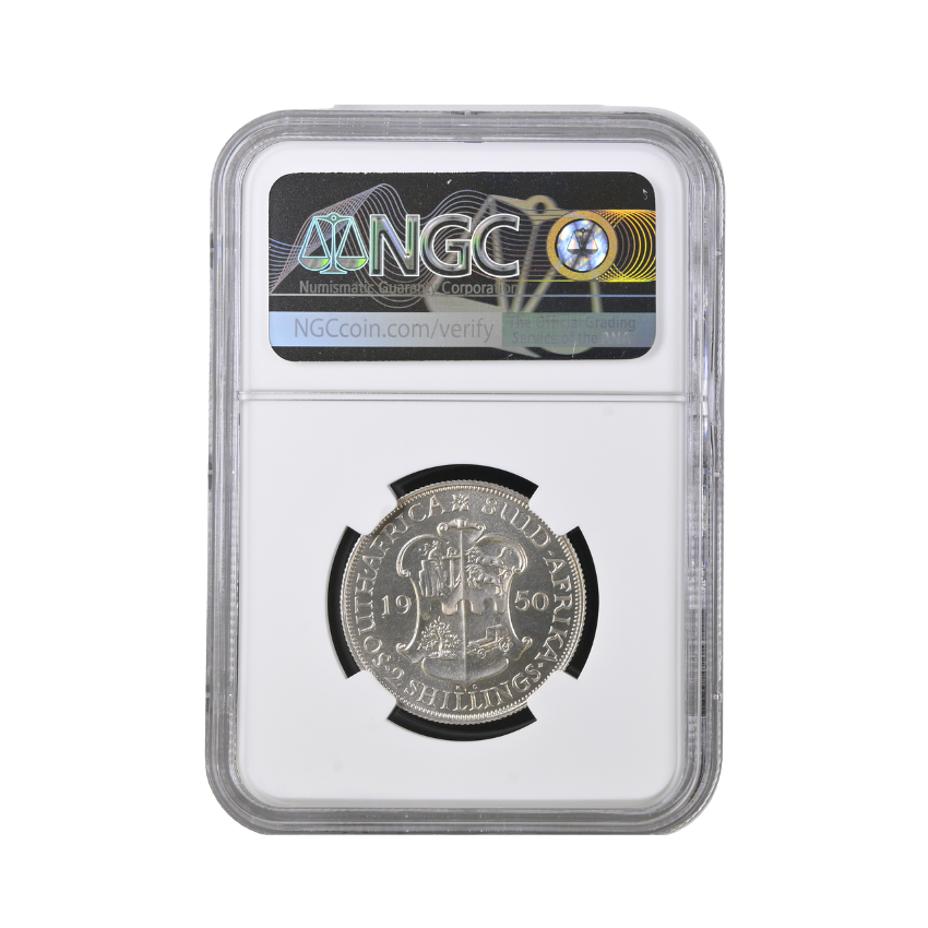 1950 South Africa 2 Shillings PF 65 - Image 2