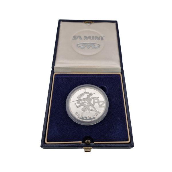 1992 Silver Proof R2 - Barcelona - 1 Oz